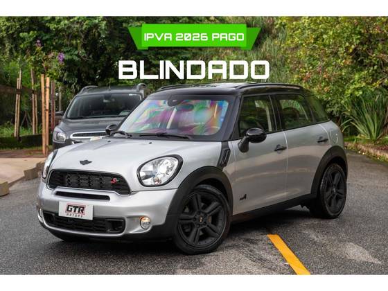MINI COUNTRYMAN 1.6 S ALL4 4X4 16V 184CV TURBO GASOLINA 4P AUTOMÁTICO MINI COUNTRYMAN 1.6 S ALL4 4X4 16V 184CV TURBO GASOLINA 4P AUTOMÁTICO